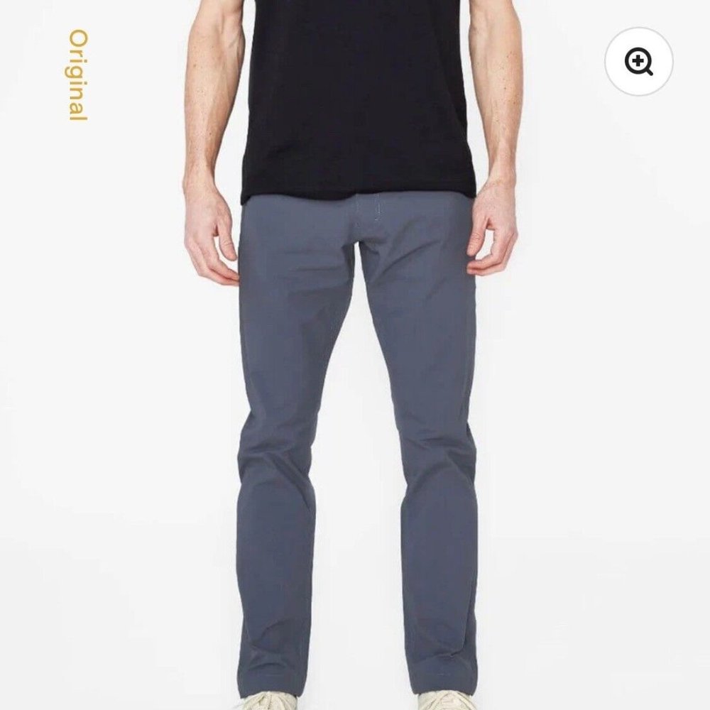 Western Rise Evolution Pants Slim Mens Size 31x32 Grey-Blue Lightweight NWT
